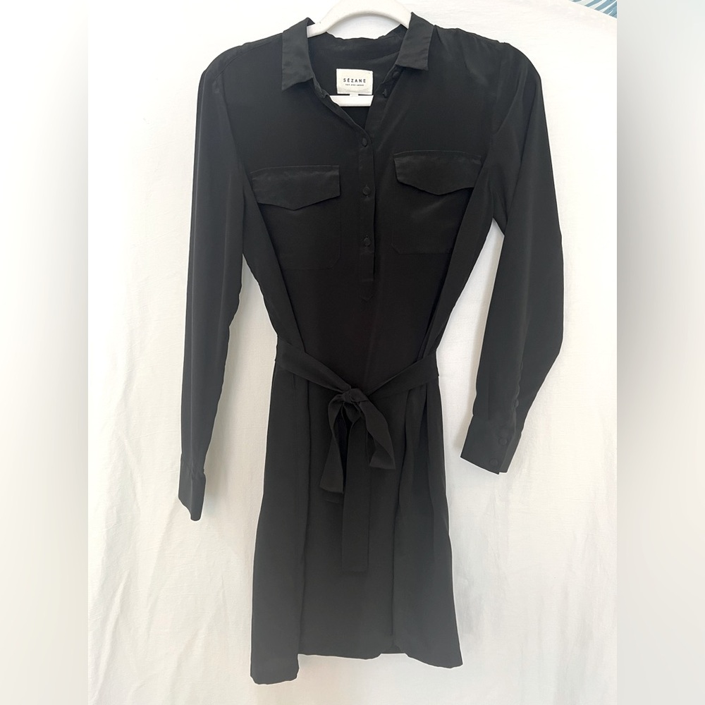 Sézane Silk Dress